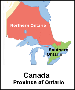 Northern Ontario Map