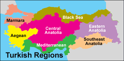 Marmara Region Map